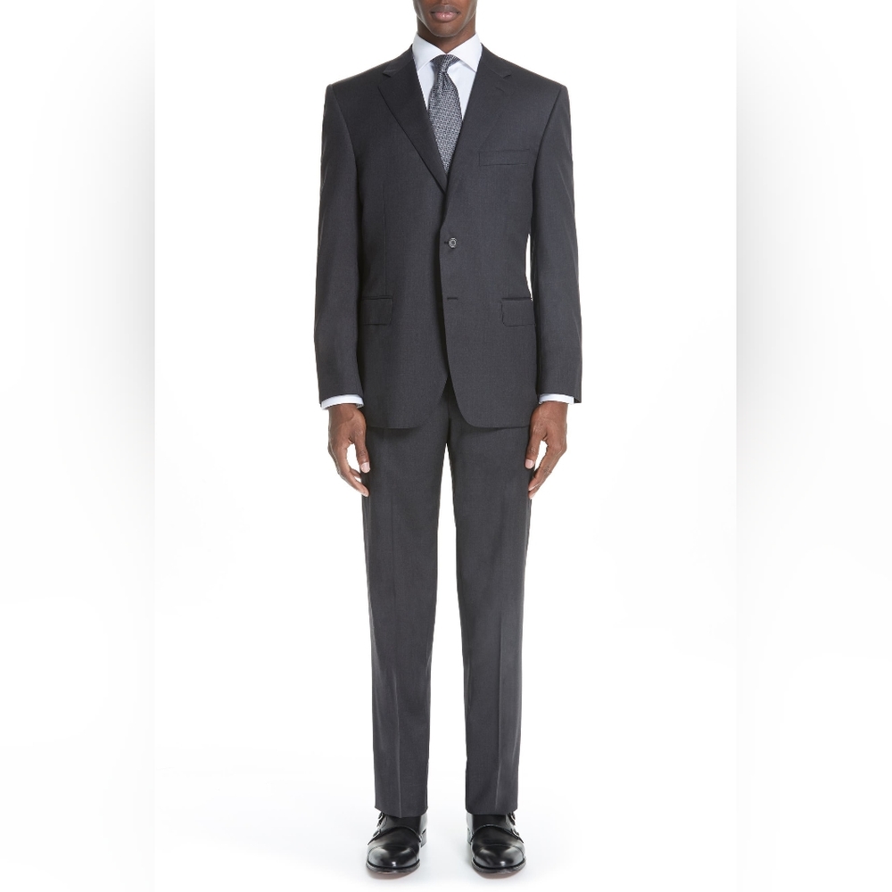 Canali Suit Charcoal 42R